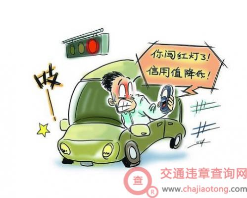 怎么查询闯红灯记录