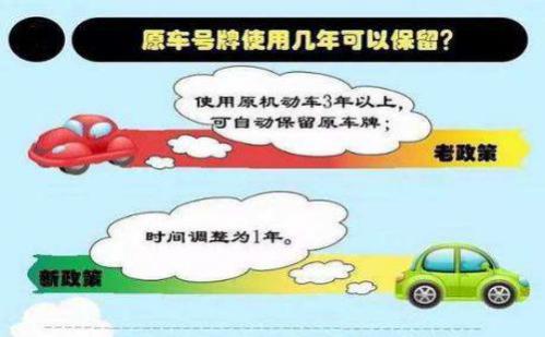 二手车过户怎么保留原车牌