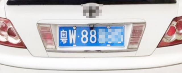 粤w是哪里的车牌号码,粤w是哪里的车牌号码区号多少