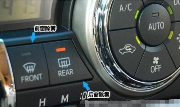 rear是后视镜加热还是后窗除雾,雾灯rear是什么意思车上的