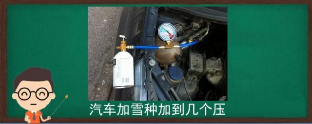 汽车加雪种是从高压加还是低压,汽车加雪种怎么加