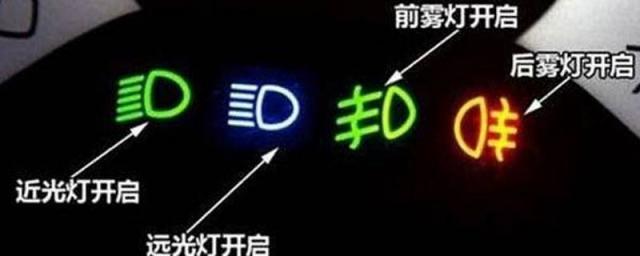 汽车前后雾灯怎么同时开启,车上前后雾灯同时开怎么开