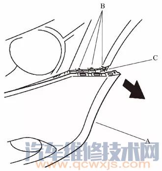 汽车的前保险杠怎么拆,汽车前保险杠拆卸步骤