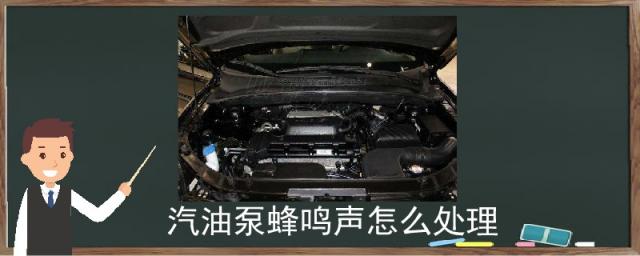 汽油泵蜂鸣声怎么处理在车外面都特别清楚,油泵发出蜂鸣声怎么办
