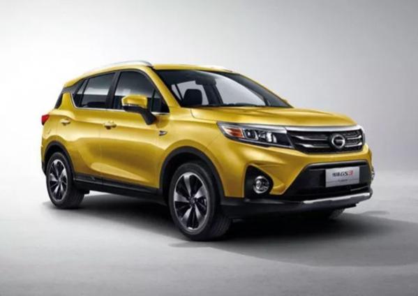 广汽传祺suv车型gs3,广汽传祺gs4是紧凑型suv吗