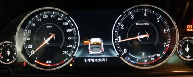 宝马液晶仪表盘设置,宝马仪表盘显示