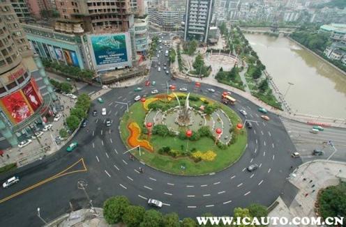 环岛行驶规则及图解科目一,有红绿灯的环岛行驶规则及图解